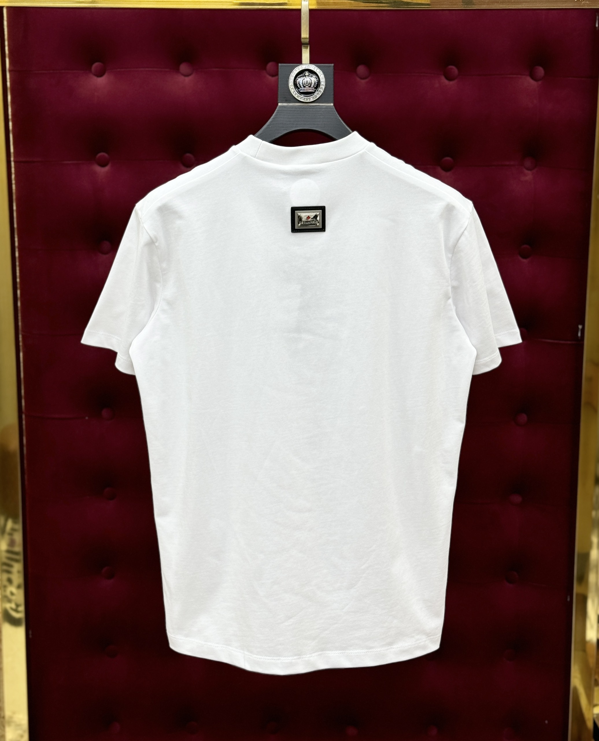 Áo phông T-shirt Dsquared2 DSQ2 họa tiết logo Icon kẻ ô Like Auth on web CD